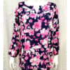 Ladies 2-Color Floral V-Neck Cotton Blouse (Dozen Pack) - Image 2