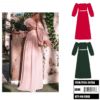 Ladies Two-Piece Wrap Dress (Dozen Pack) - Image 3